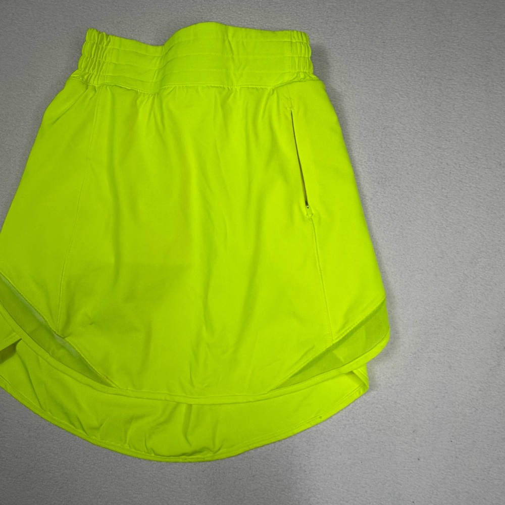 Lululemon Hotty Hot High-Rise Skirt *Long•Highlight Yellow - Picture 7 of 15